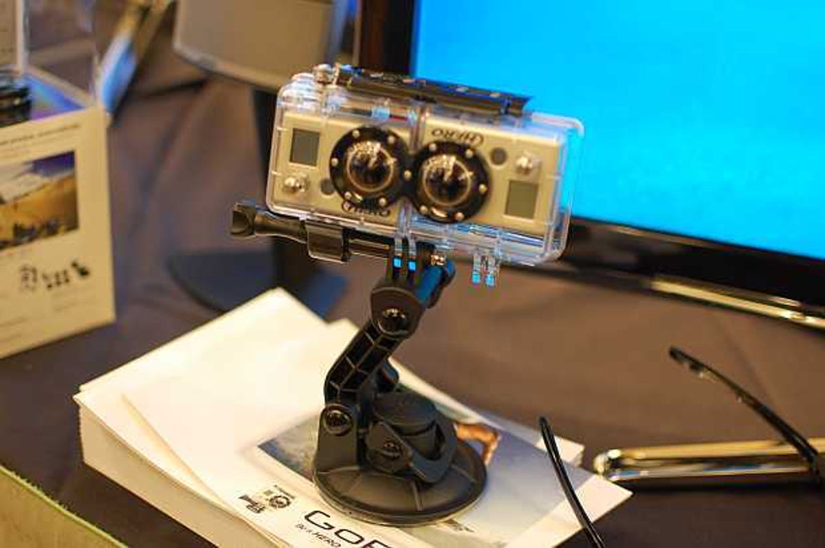 GoPro's 3D Hero case is the high-tech version of taping a pair of cameras together for stereoscopic vision.