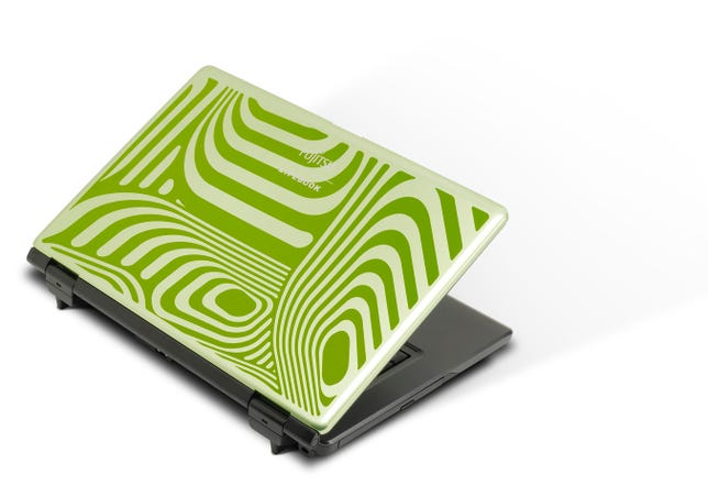 Fujitsu LifeBook A1110, in green