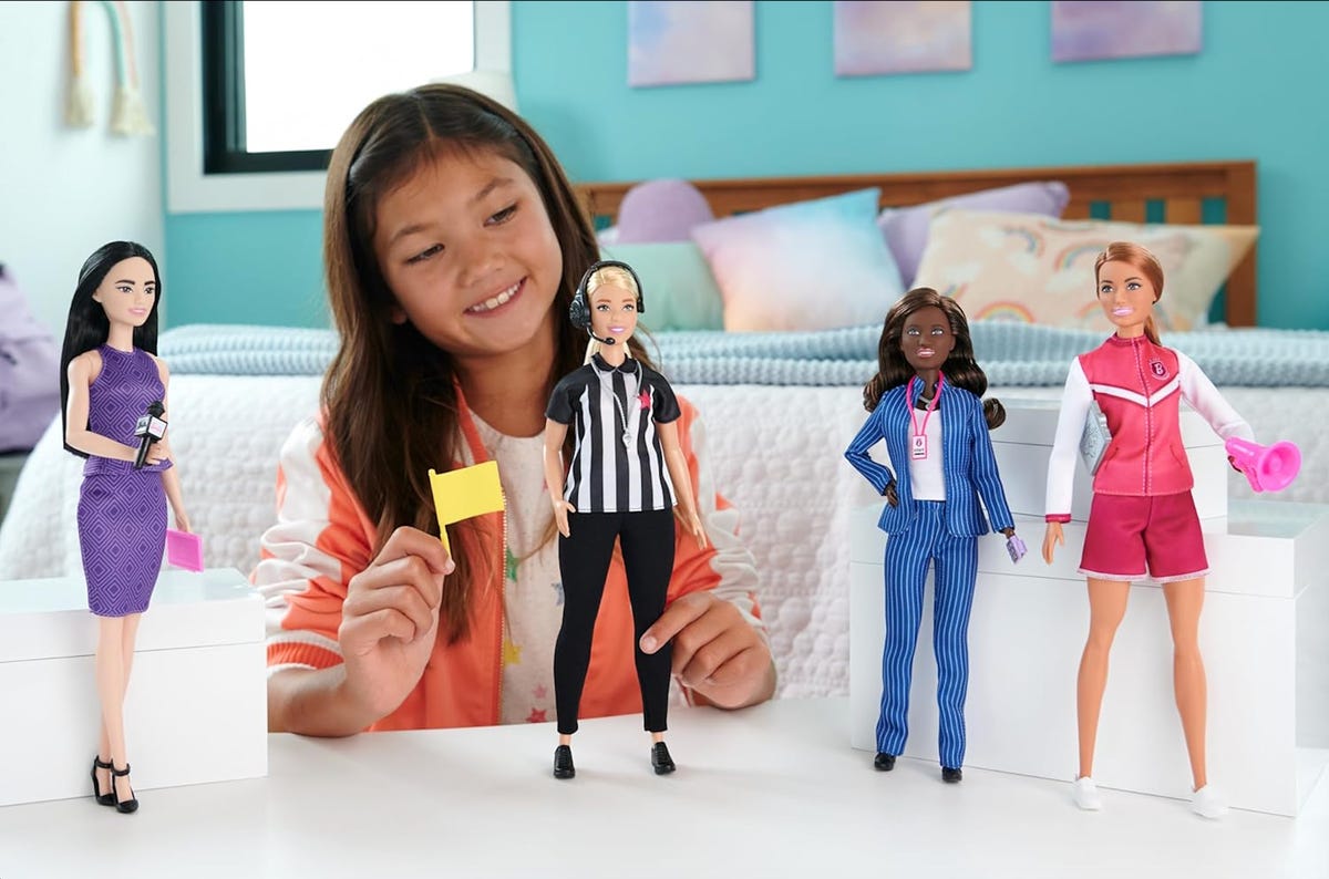 Barbie Sports Career Dolls set of 4 dolls