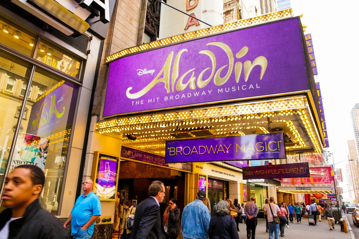 Aladdin Broadway tech