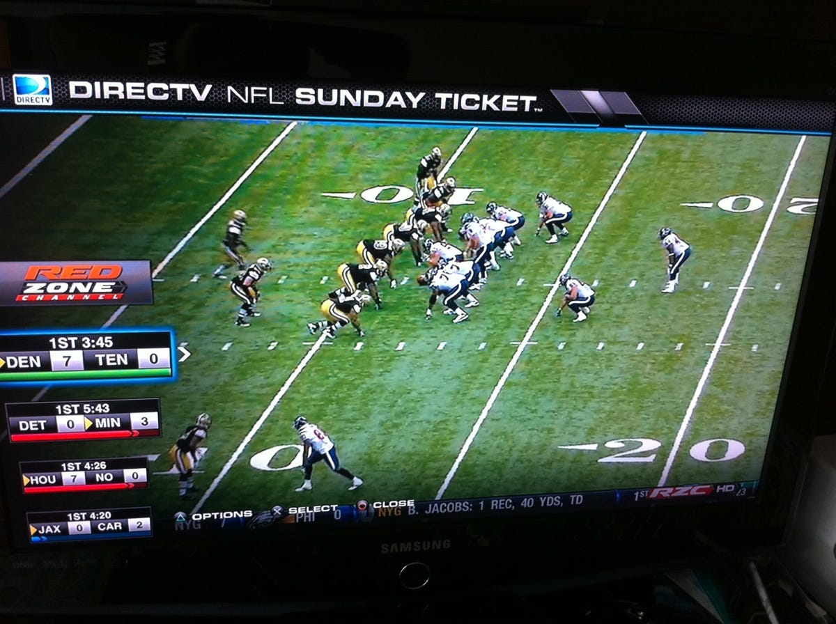 Channel-surfing, NFL-style (aka, my wife's nightmare).