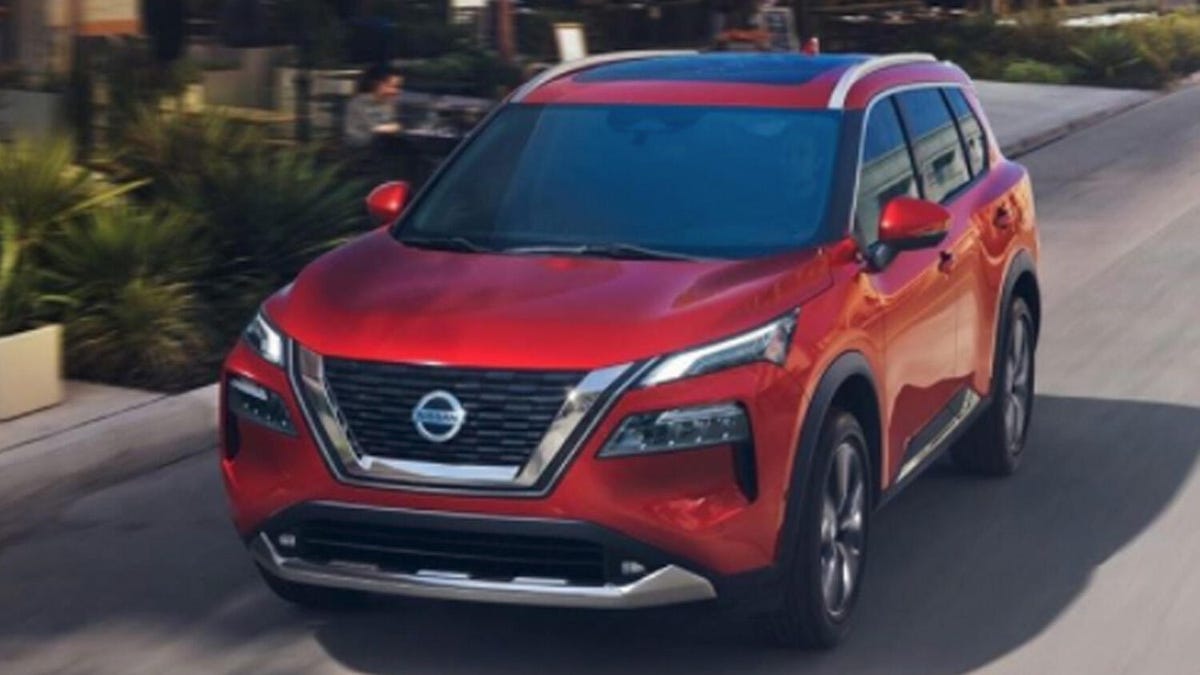 2021 Nissan Rogue leaked image