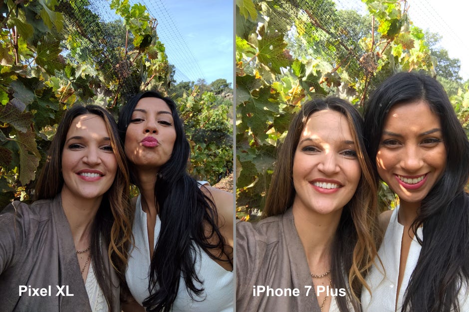 Google Pixel Vs Iphone 7 Plus Which Camera Is Better Cnet