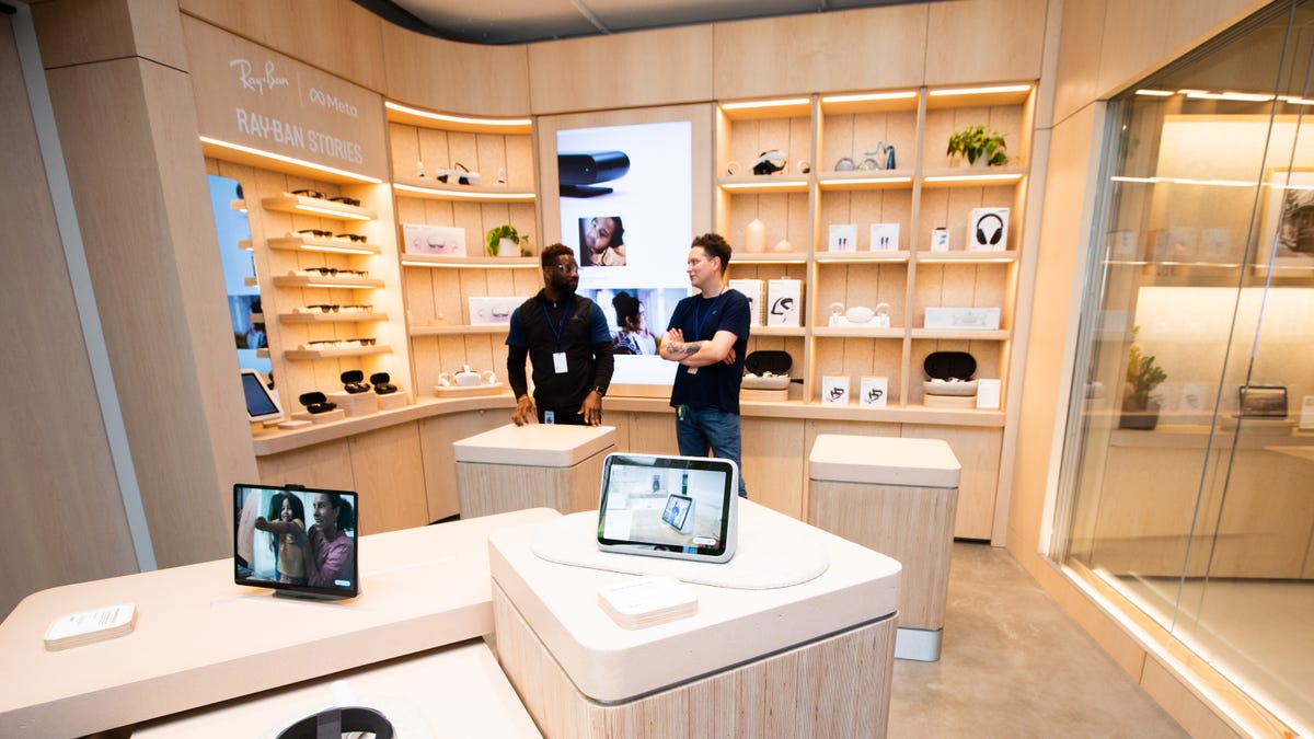 Inside Meta's first retail store