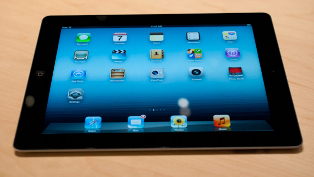 Apple's third-generation iPad.