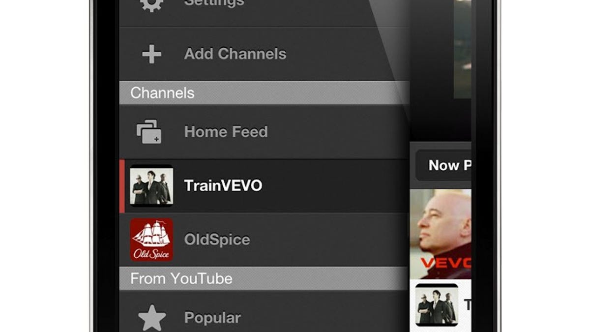 YouTube's new iOS app boasts an upgraded channel guide.