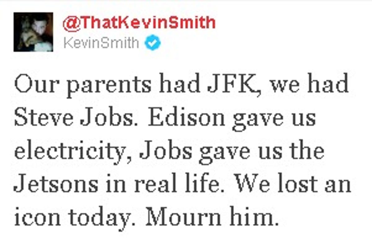 Kevin Smith tweet
