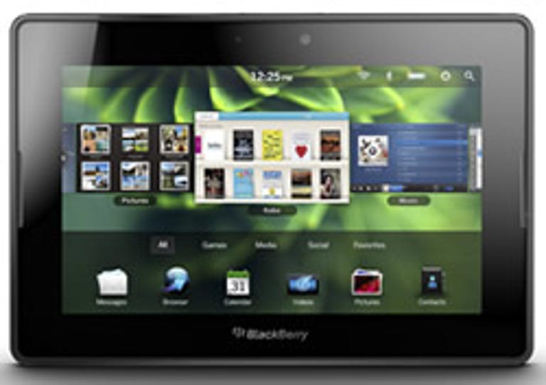 RIM's upcoming BlackBerry PlayBook