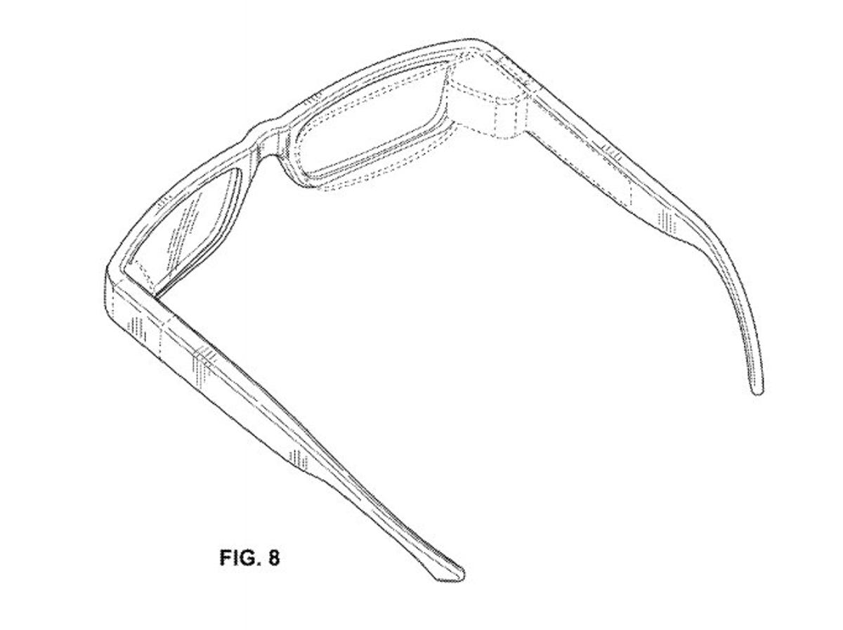 Possible Google Glass patent image