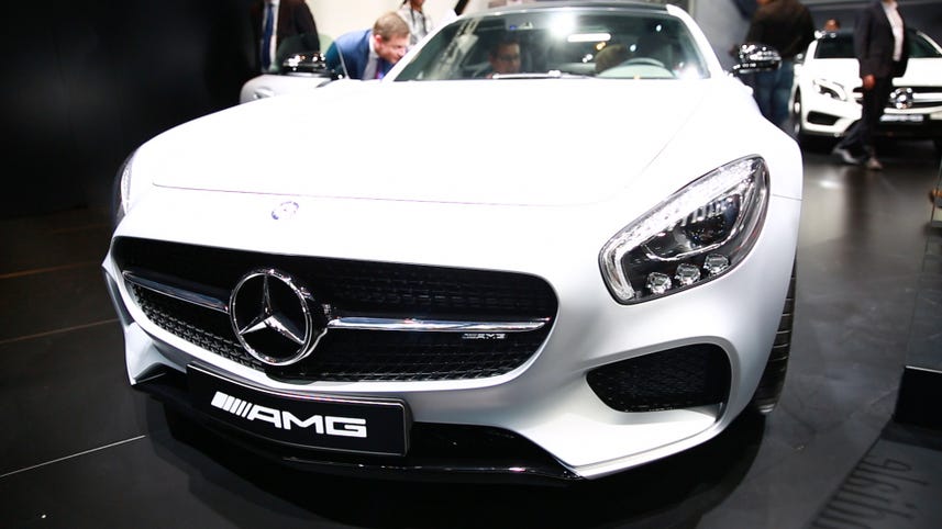 The 2016 Mercedes-AMG GT mixes a V-8 with twin-turbos for ultimate performance