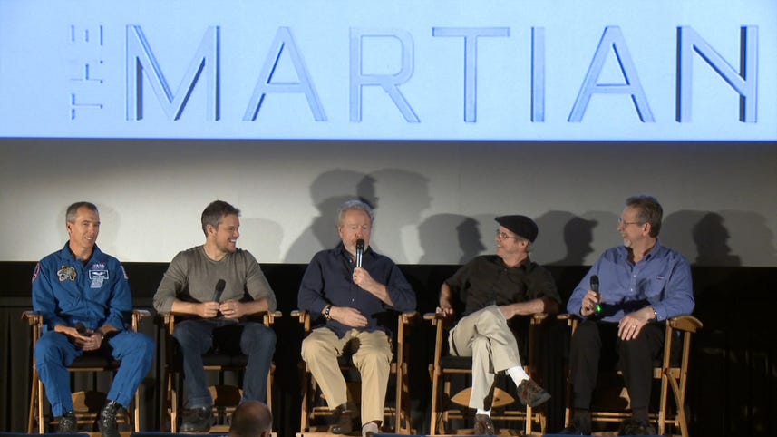 Ridley Scott and Matt Damon on making of 'The Martian'
