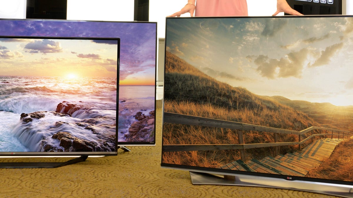 LG Ultra HD 4K LCD TVs at CES 2015