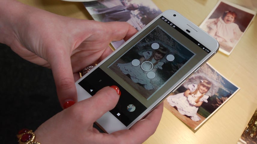 Scan old printed photos easily with Google's PhotoScan app