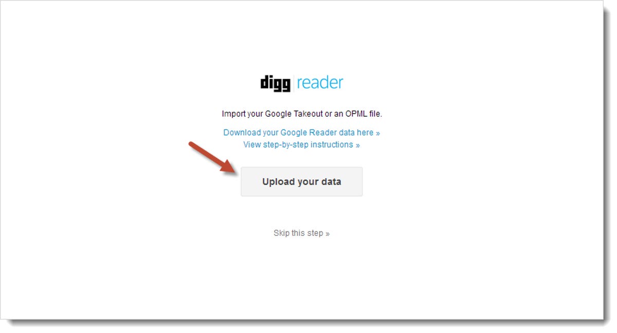 Digg upload data