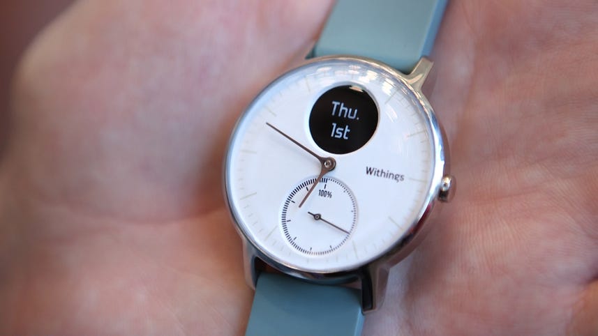 Withings Steel HR puts fitness tech in an analog watch