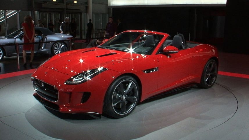 Open-car motoring in the new Jaguar F-Type