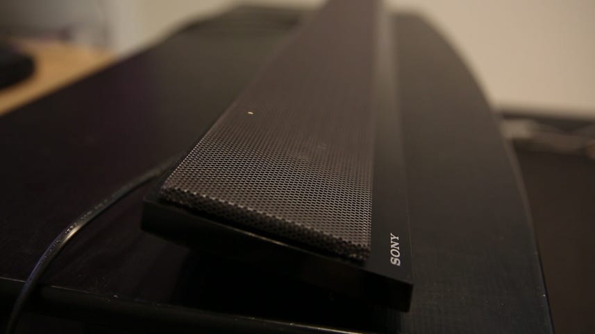 Sony's HT-NT5 soundbar is a stylish performer