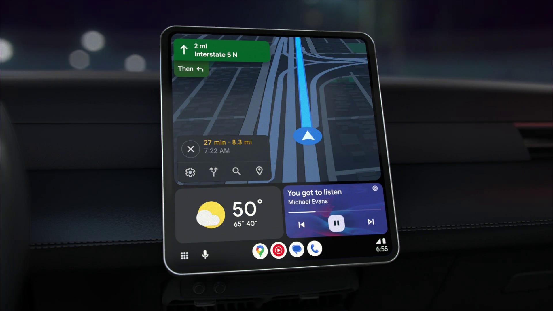 Android Auto Redesign Finally Rolling Out at CES - CNET