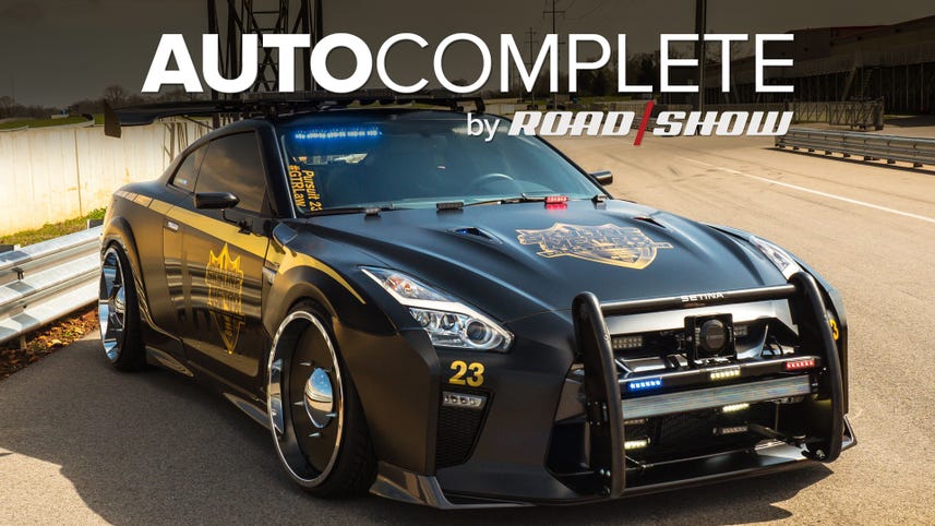 AutoComplete: Nissan GT-R Pursuit 23 concept is the Copzilla of your nightmares