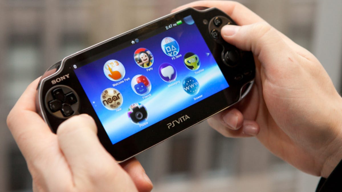 Sony&apos;s PS Vita.