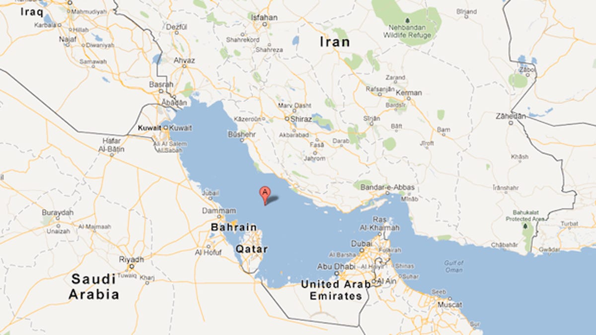 Google Map of Persian Gulf