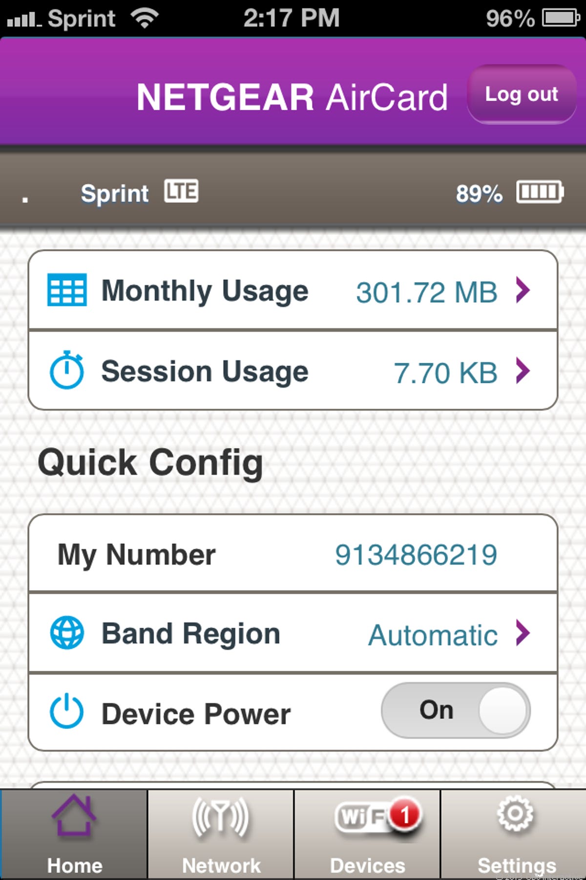 The app provides a convenient way to monitor the router's status and customize its settings.