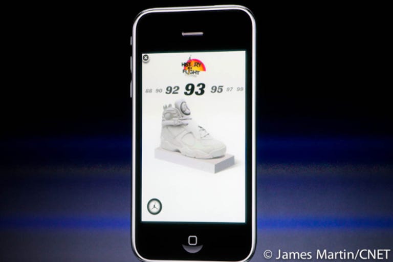 Nike iAd iPhone