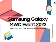 <p>Samsung Galaxy MWC 2022 event flier. The event will be held on February 27, 2022.</p>
