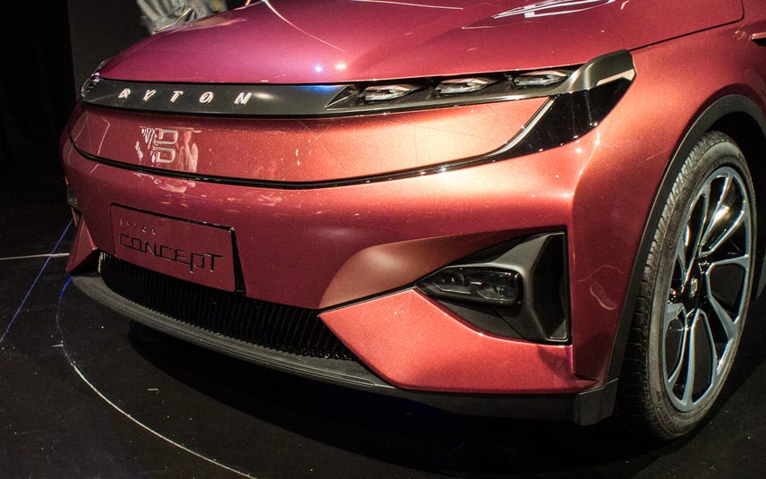 Start-up Byton wows CES with tech-laden electric concept car