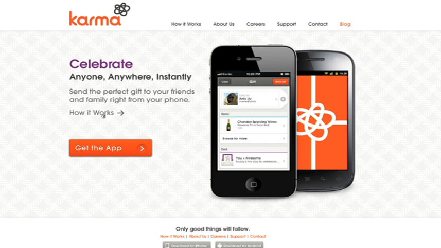 Karma: The Social Gift Giving App