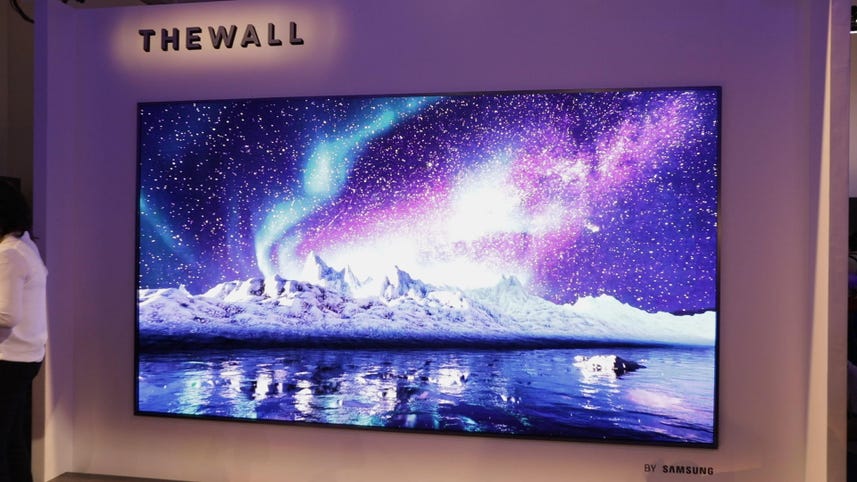 Samsung's huge 146-inch TV is called The Wall