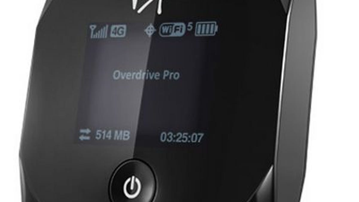 The Virgin Mobile Overdrive Pro might be the ideal travel companion when the hotel's Wi-Fi is on the fritz.