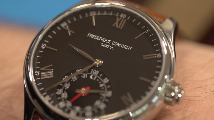 Hands-on with the luxury, handmade Frederique Constant smartwatch