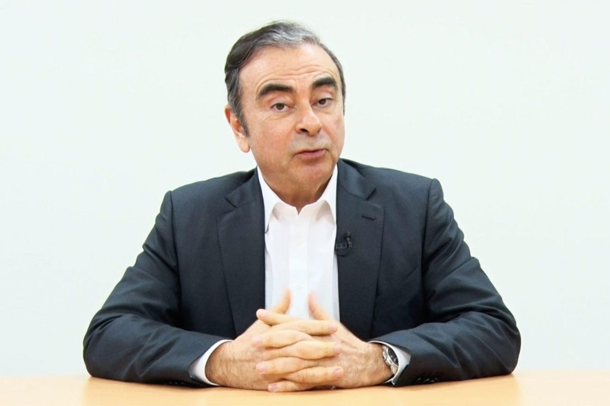 Carlos Ghosn video message