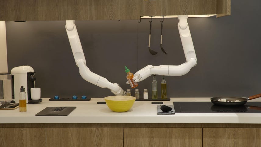 Meet Samsung's spooky robot cook and cute robot assistant