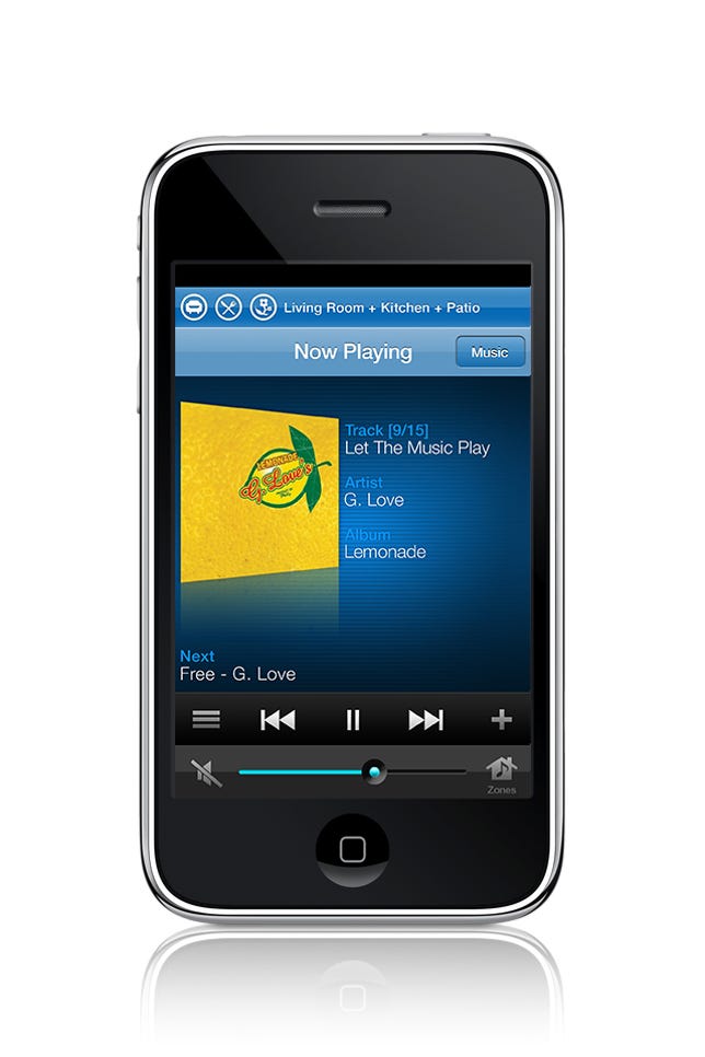 Sonos iPhone controller app