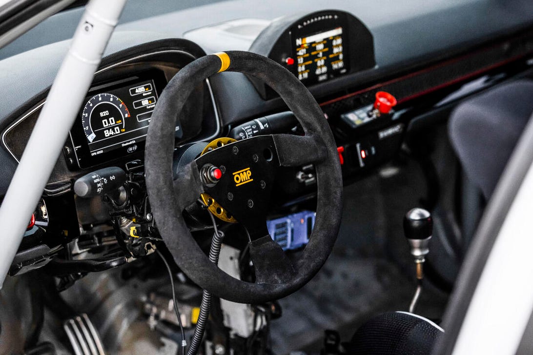 Honda Civic Si FE1 race car interior