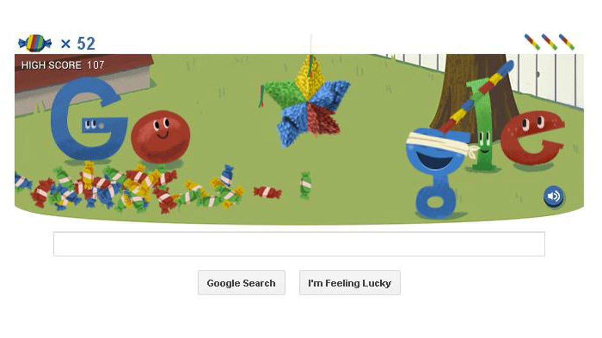 Google birthday doodle