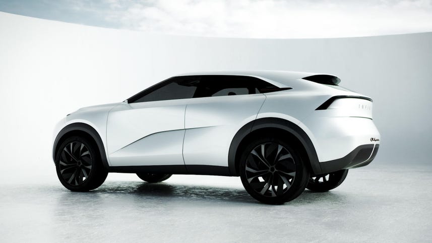 Infiniti QX Inspiration concept previews the brand's first all-electric production vehicle