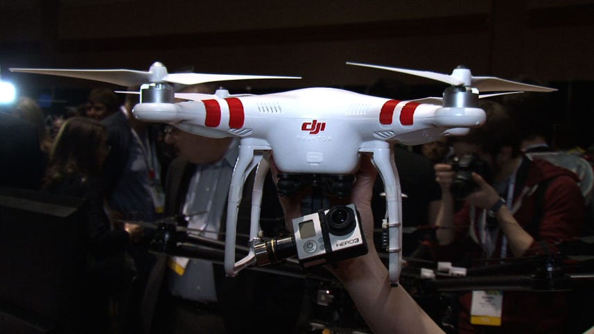 DJI Phantom 2 Flies into CES 2014 with its Video Friendly Drone