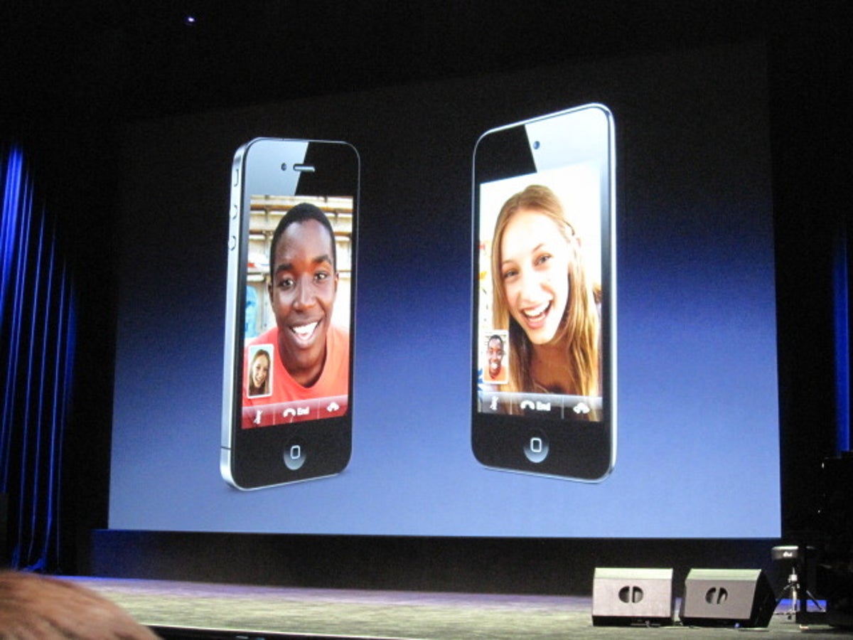 FaceTime between iPhone and iPod Touch
