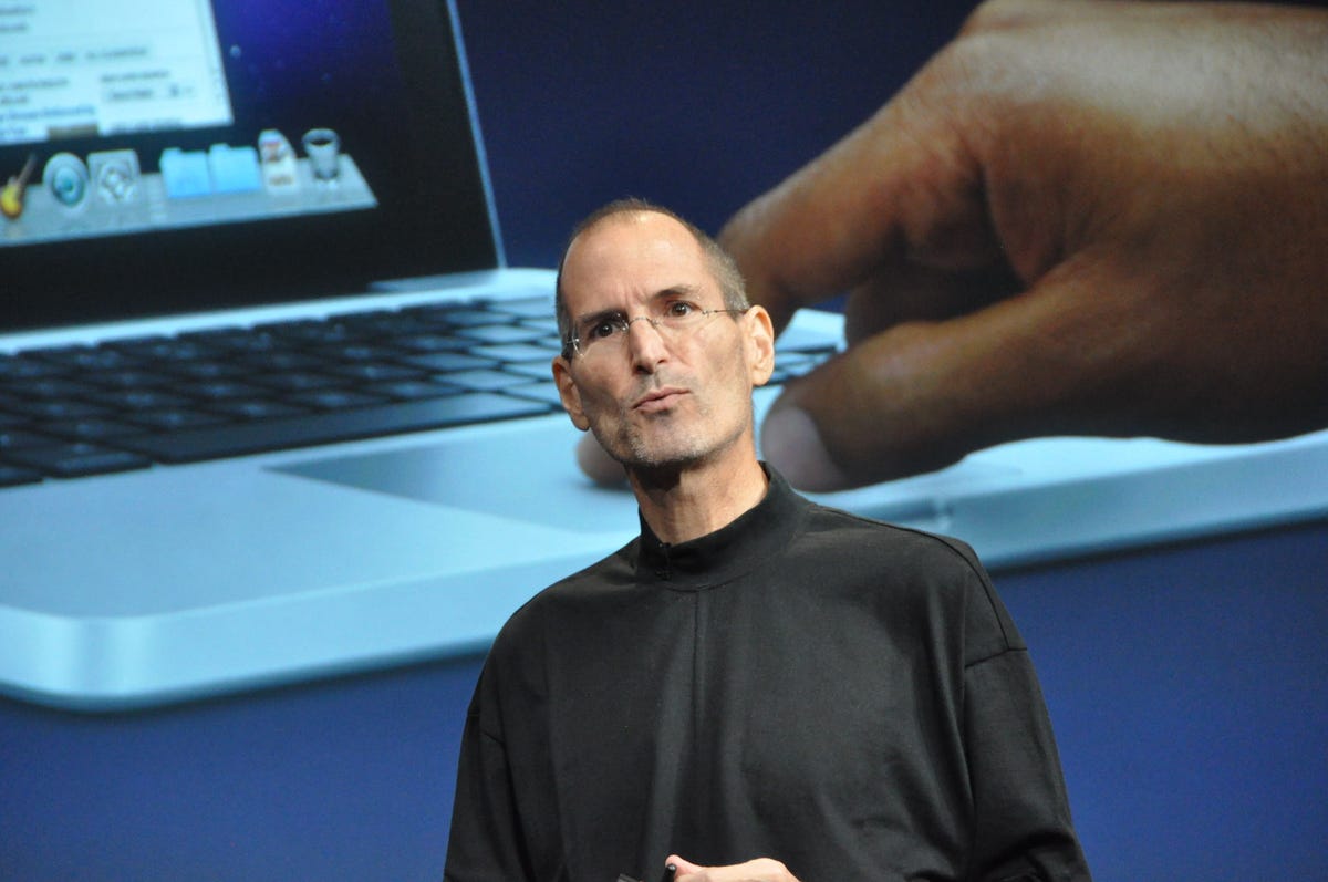 Steve Jobs on multitouch