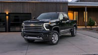 2024 Chevy Silverado HD, front-quarter view parked