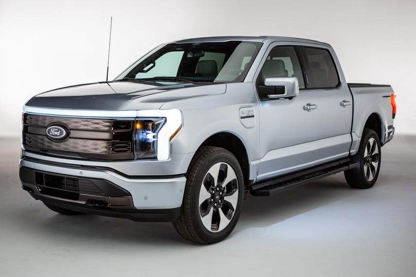 Get a closer look at the 2022 Ford F-150 Lightning