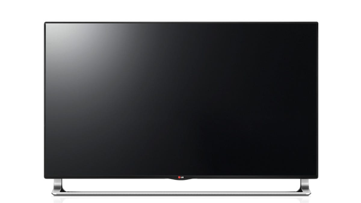 LG&apos;s 65-inch Ultra HD TV.