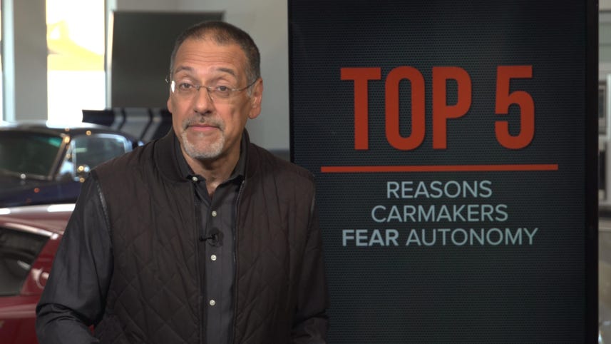 Top 5: Reasons automakers fear the autonomous future
