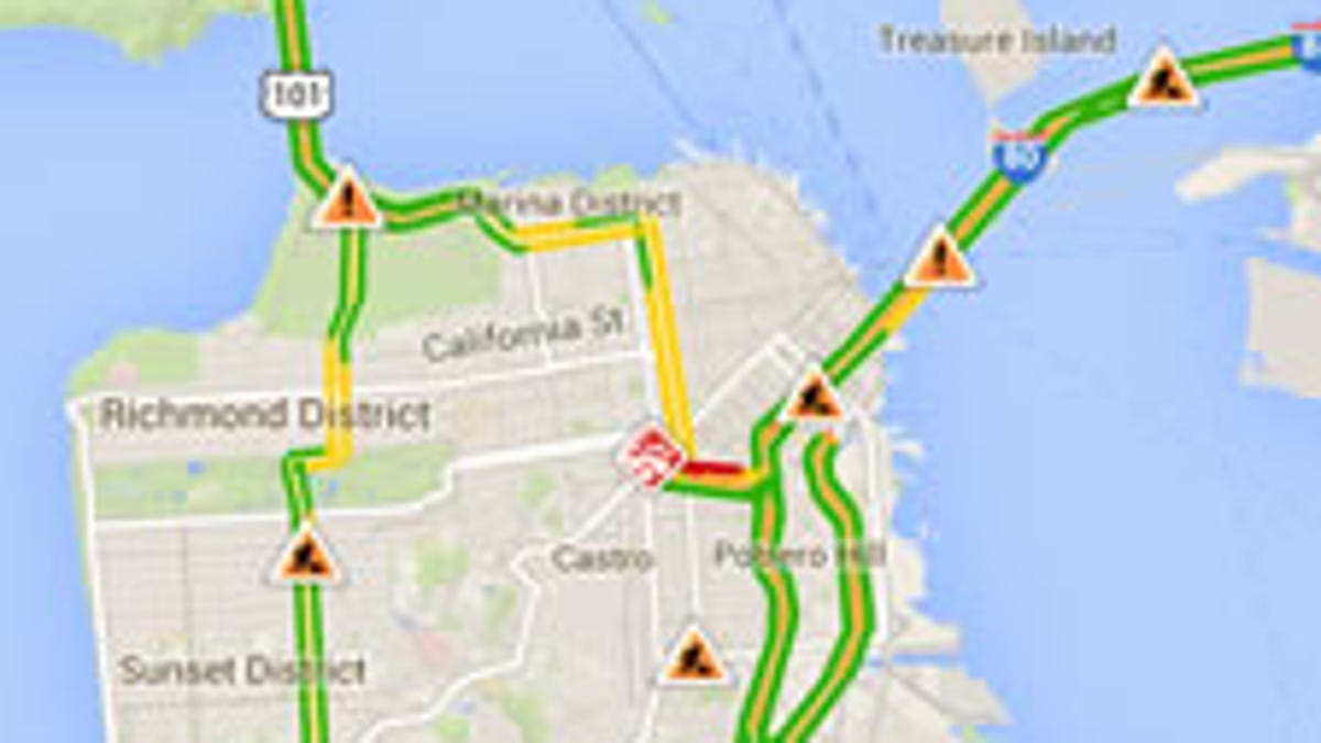 Google Maps now includes Waze traffic reports.