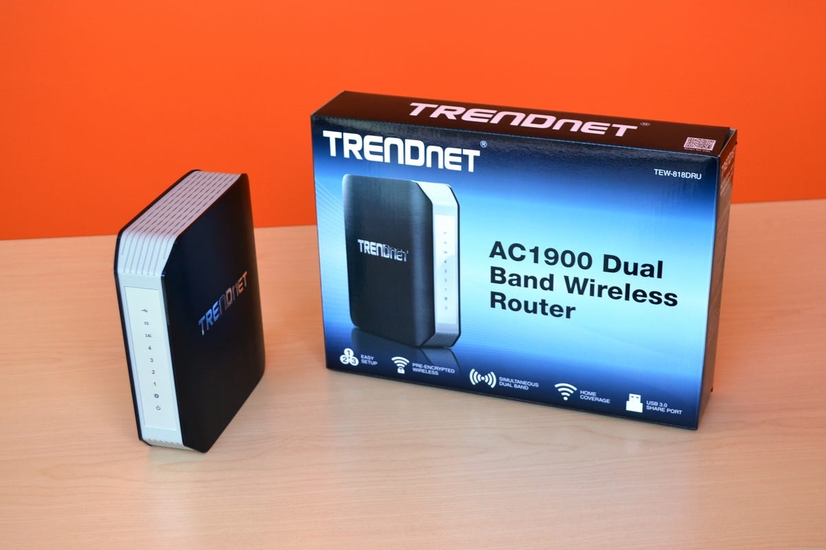 The TEW-818DRU is a straightforward AC1900 router.