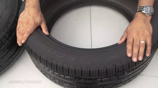 clean dry tire