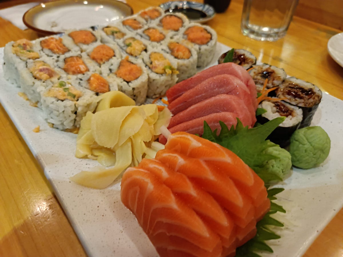 Sushi photo taken on OnePlus N300.